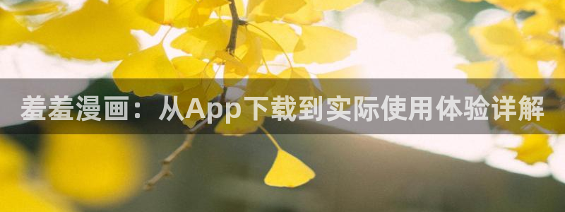 www.omofun.com：羞羞漫画：从App下载到实际使用体验详解